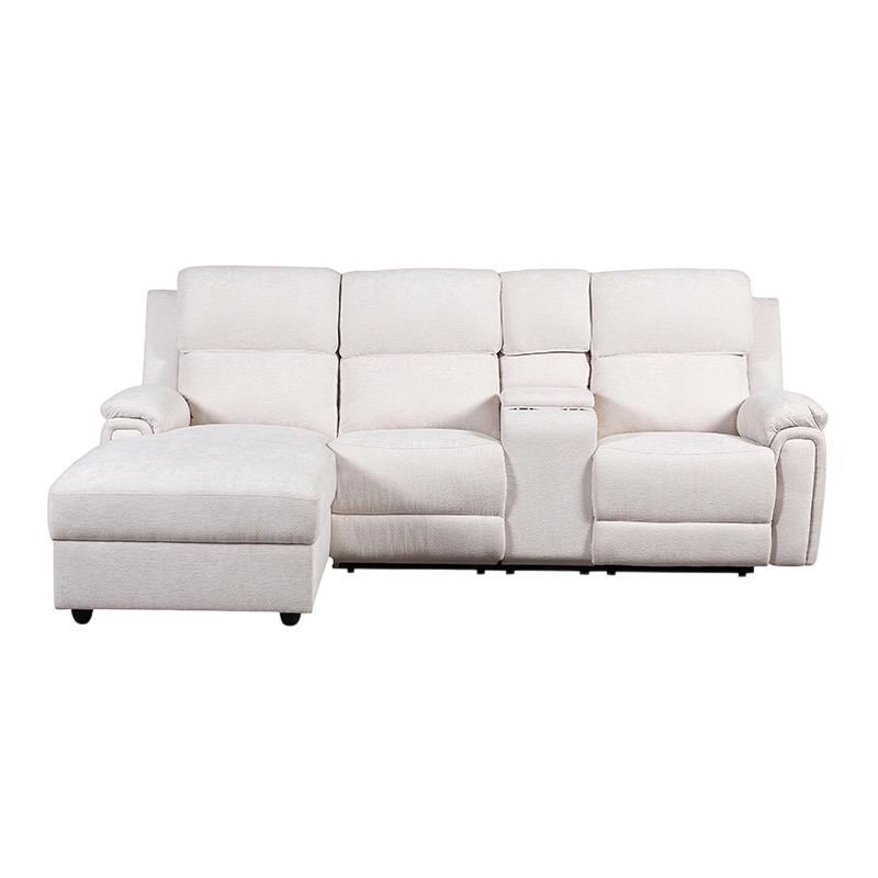 102-calowa rozkładana sofa segmentowa, mała sofa w kształcie litery L