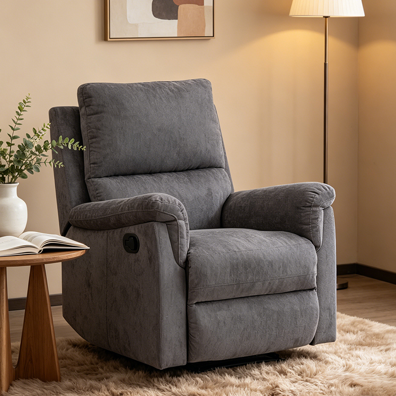 Klasyczna i tradycyjna ręczna rozkładana sofa pojedyncza